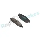 Brake pads set for rear wheels R-P1332