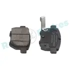 Brake pads set for rear wheels R-P1242