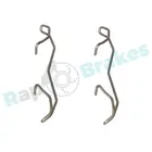 Fastening elements for front brake pads R-U0238