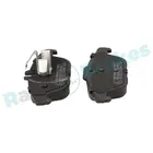 Brake pads set for rear wheels R-P0617