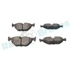 Brake pads set for rear wheels R-P0201