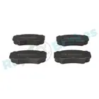 Brake pads set for rear wheels R-P0417