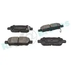 Brake pads set for rear wheels R-P1292