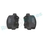 Brake pads set for rear wheels R-P0381