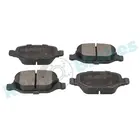 Brake pads set for rear wheels R-P0310