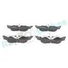 Brake pads set for rear wheels R-P0177