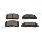 Brake pads set for rear wheels R-P1050