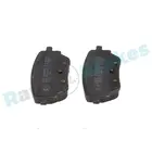 Brake pads set for rear wheels R-P1650