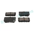 Brake pads set for rear wheels R-P1191