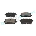 Brake pads set for rear wheels R-P0917