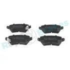 Brake pads set for rear wheels R-P0411