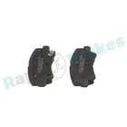 Brake pads set for rear wheels R-P1596