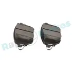 Brake pads set for rear wheels R-P1627