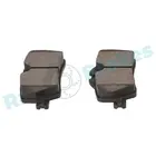 Brake pads set for rear wheels R-P1623