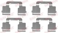 Fastening elements for front brake pads 109-1733