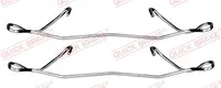 Fastening elements for front brake pads 109-1180