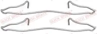 Fastening elements for front brake pads 109-1057