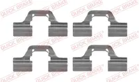 Fastening elements for front brake pads 109-1749