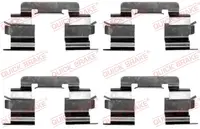 Fastening elements for front brake pads 109-1216