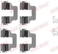 Fastening elements for front brake pads 109-1245