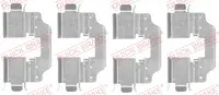 Fastening elements for front brake pads 109-1773