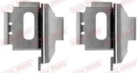 Fastening elements for front brake pads 109-1283