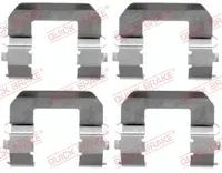 Fastening elements for front brake pads 109-1617