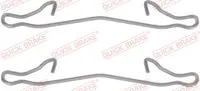 Fastening elements for front brake pads 109-1121