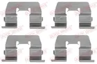 Fastening elements for front brake pads 109-1764