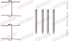 Fastening elements for front brake pads 109-1149