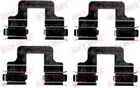 Fastening elements for front brake pads 109-1606