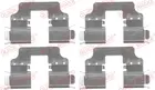 Fastening elements for front brake pads 109-1750