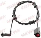 Brake pad wear sensor, rear WS 0313 A