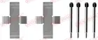 Fastening elements for front brake pads 109-0913