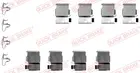 Fastening elements for front brake pads 109-1133
