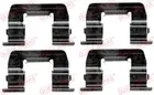 Fastening elements for front brake pads 109-1668