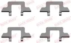 Fastening elements for front brake pads 109-1242