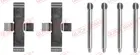 Fastening elements for front brake pads 109-1037