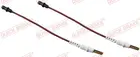 Brake pad wear sensor, rear WS 0208 A
