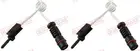 Brake pad wear sensor, rear WS 0183 A
