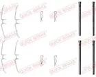 Fastening elements for front brake pads 109-0901
