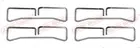 Fastening elements for front brake pads 109-1691