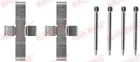 Fastening elements for front brake pads 109-1004