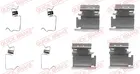 Fastening elements for front brake pads 109-1218