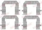 Fastening elements for front brake pads 109-1776