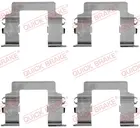 Fastening elements for front brake pads 109-1161