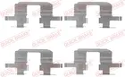 Fastening elements for front brake pads 109-1711