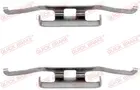 Fastening elements for front brake pads 109-1098