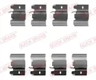 Fastening elements for front brake pads 109-1823