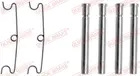 Fastening elements for front brake pads 109-1190